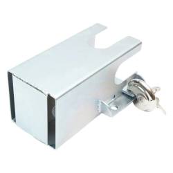 Antifurt remorca cu lacat, 11x11x21.7cm, pentru cupla remorca, BK90293