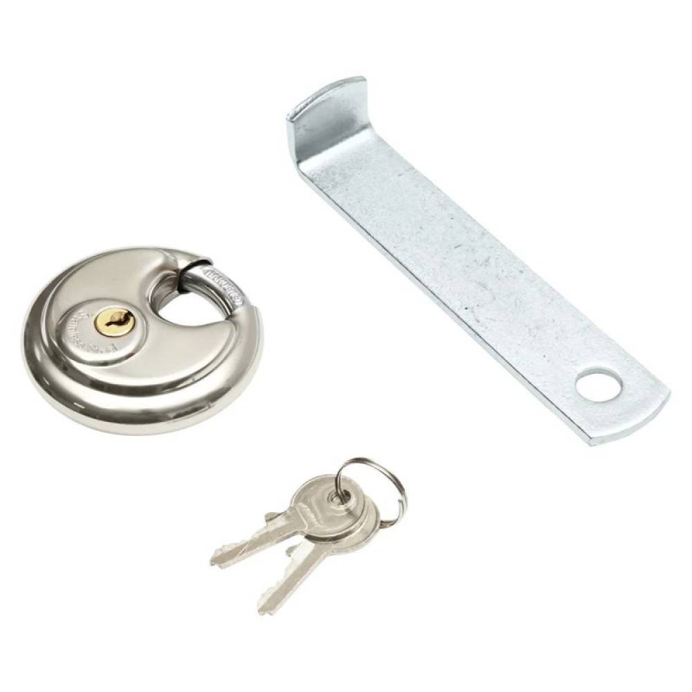 Antifurt remorca cu lacat, 11x11x21.7cm, pentru cupla remorca, BK90293