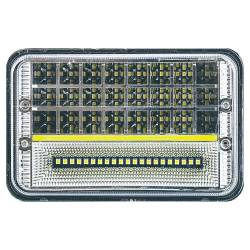 Proiector lucru 165x108, LED, 2 faze, DRL 12-24V / 45W, 4050lm, GD54545NC Arttech 