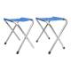 Lada frigorifica 45L cu masa si 2 scaune pliabile, cu roti, albastra  BK90326