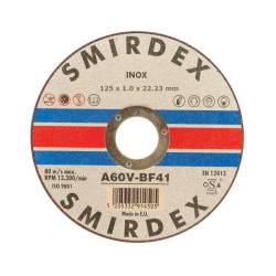 Disc taiere inox 125mm x 1.0mm, Smirdex