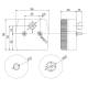 Lampa stop 96x90, 3 functii cu numar, 2 compartimente, cu mufa, dreapta, MD-002 P Bajonet Fristom