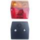 Lampa stop 96x90, 3 functii cu numar, 2 compartimente, cu mufa, dreapta, MD-002 P Bajonet Fristom