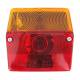 Lampa stop 96x90, 3 functii cu numar, 2 compartimente, cu mufa, dreapta, MD-002 P Bajonet Fristom