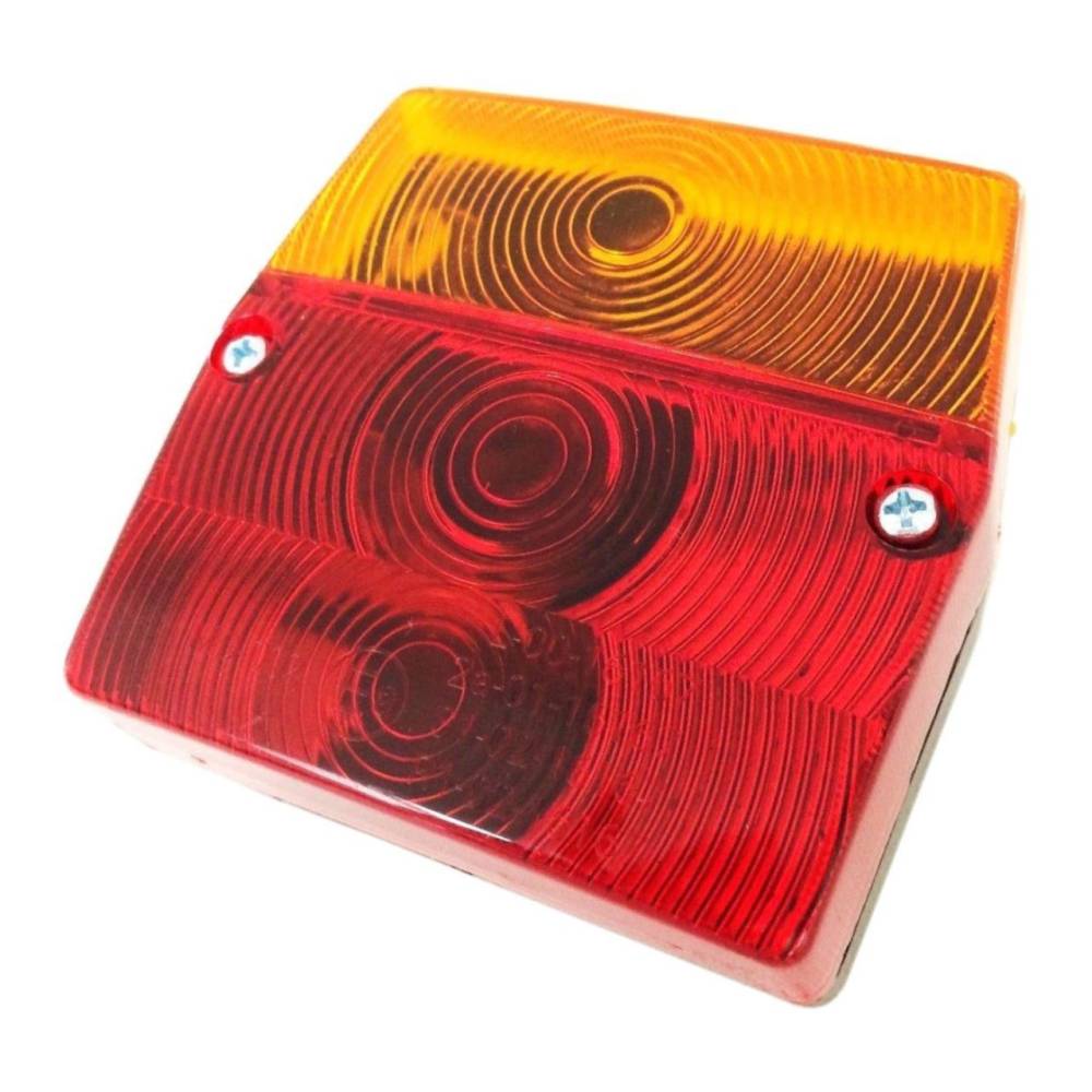 Lampa stop 96x90, 3 functii cu numar, 2 compartimente, cu mufa, dreapta, MD-002 P Bajonet Fristom