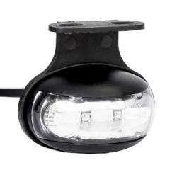 Lampa gabarit 60x32, ovala, 2 LED-uri cu suport, rosie, FT-012 C+K LED Fristom