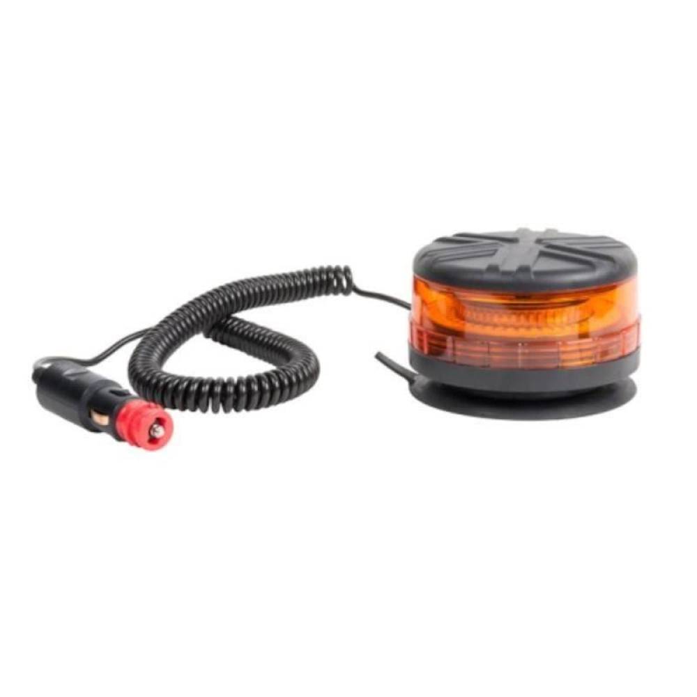 Girofar 12/24V, h60, LED, prindere cu magnet si ventuza, 1761 Automax