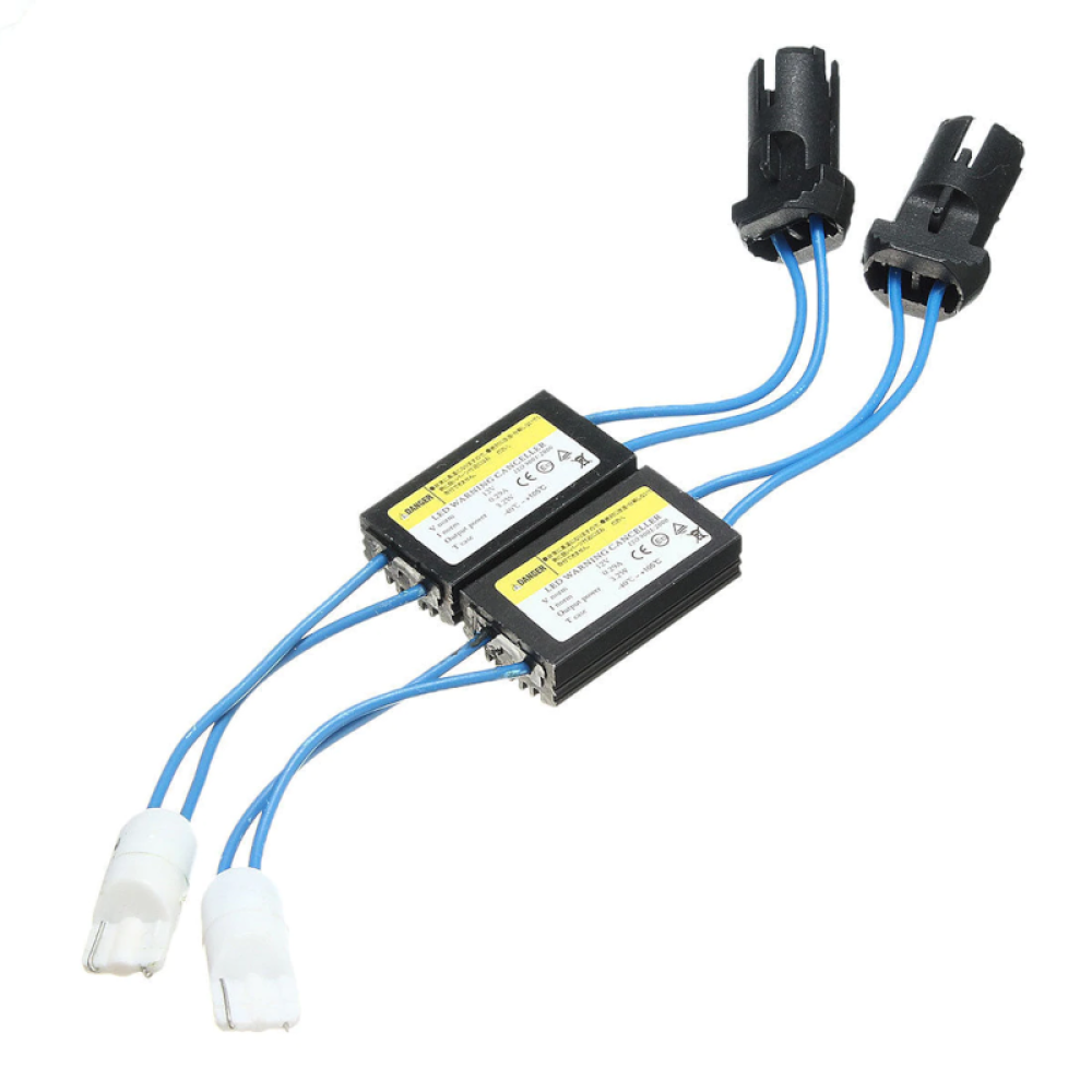 Anulator eroare bec Led, rezistenta12V, 3.2W, cu mufa T10, Amio 04087
