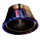 Ornament toba interior 30(50), exterior 58, L180 oval, crom si albastru 02356 Amio