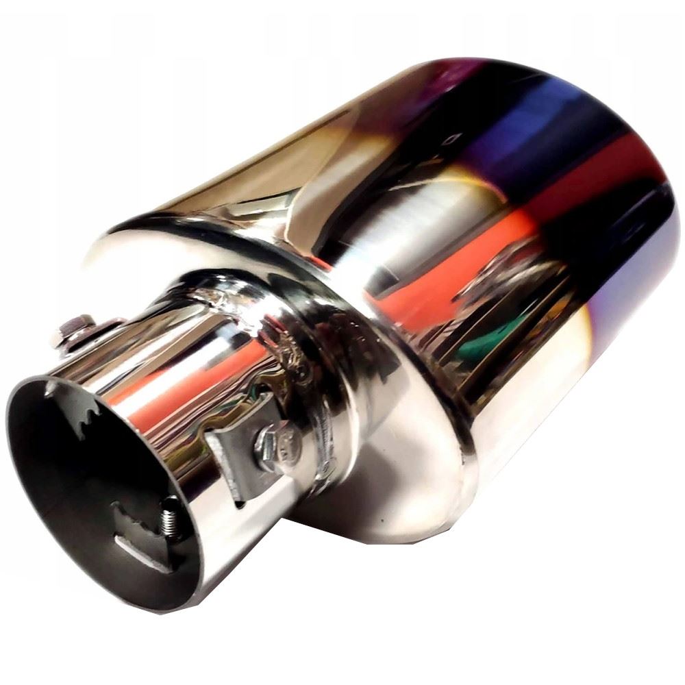 Ornament toba interior 30(50), exterior 58, L180 oval, crom si albastru 02356 Amio