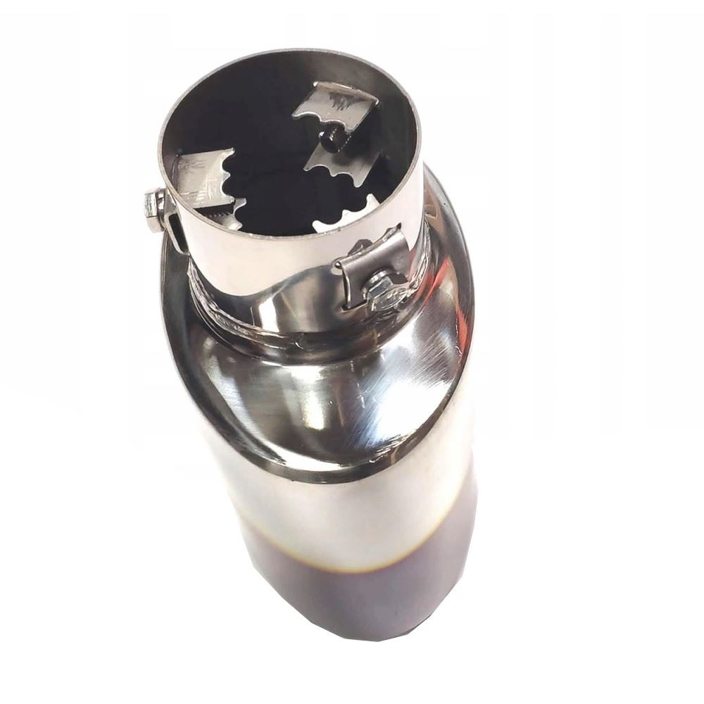 Ornament toba interior 30(50), exterior 58, L180 oval, crom si albastru 02356 Amio