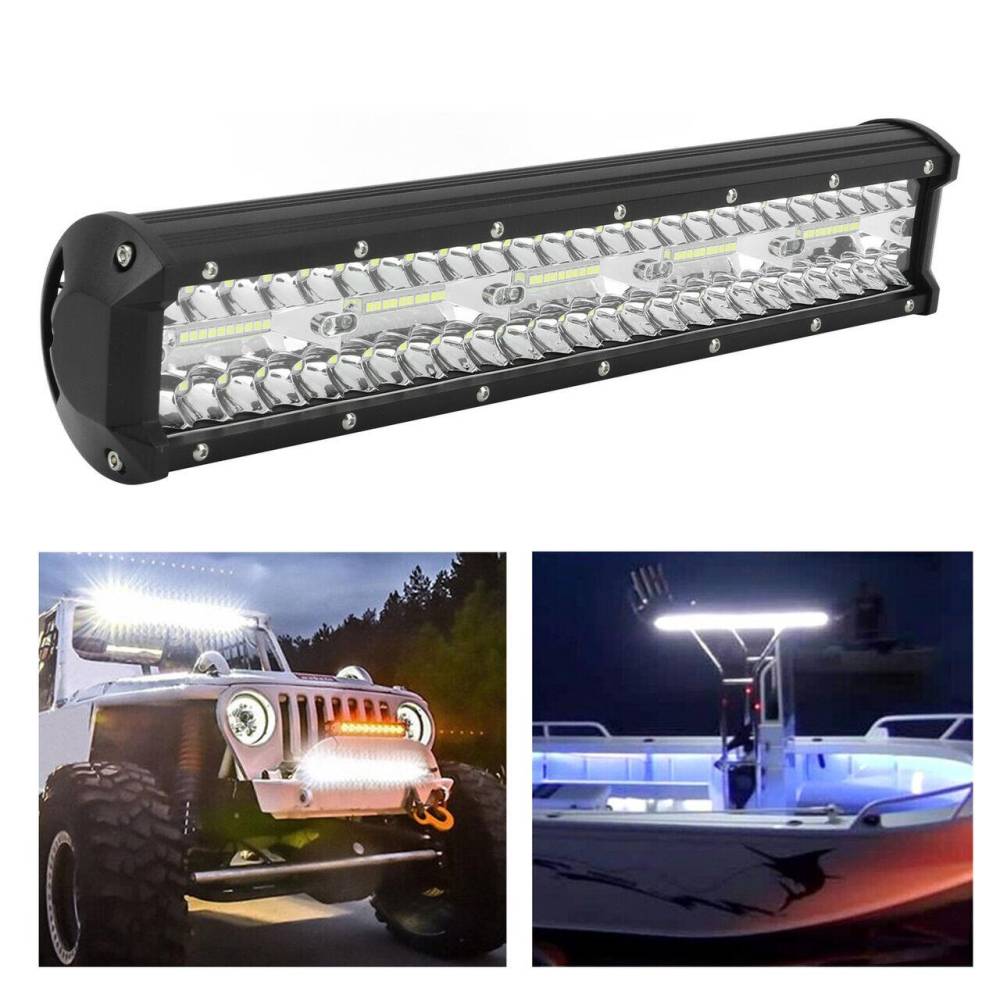 Proiector LED BAR, 370x78, 100 LED-uri, combo, 150W, 6500lm, LB0090 TruckLed