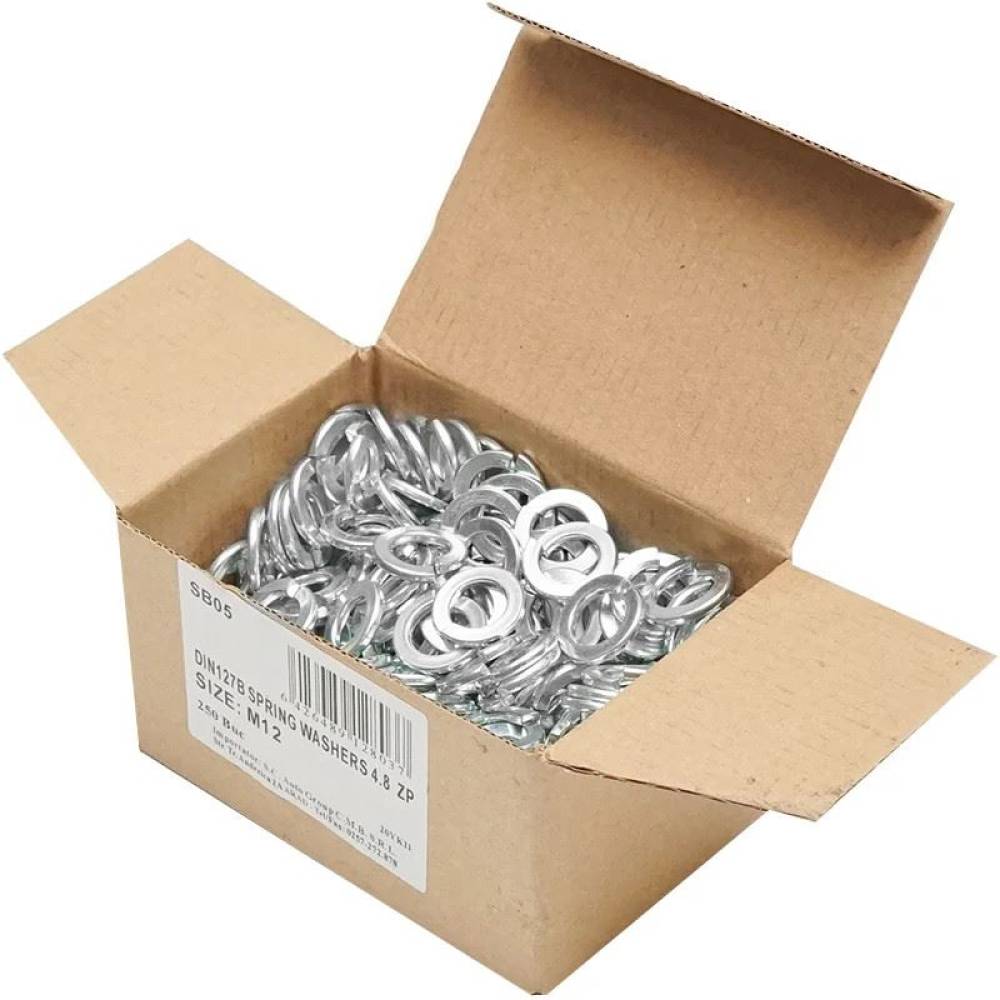 Saiba grover elastica,  M12, DIN127B, 250 bucati, SB05