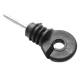 Izolator inelar canelat fi5.9, 88x38mm (PP ECO) gard electric 50 buc, BK87541