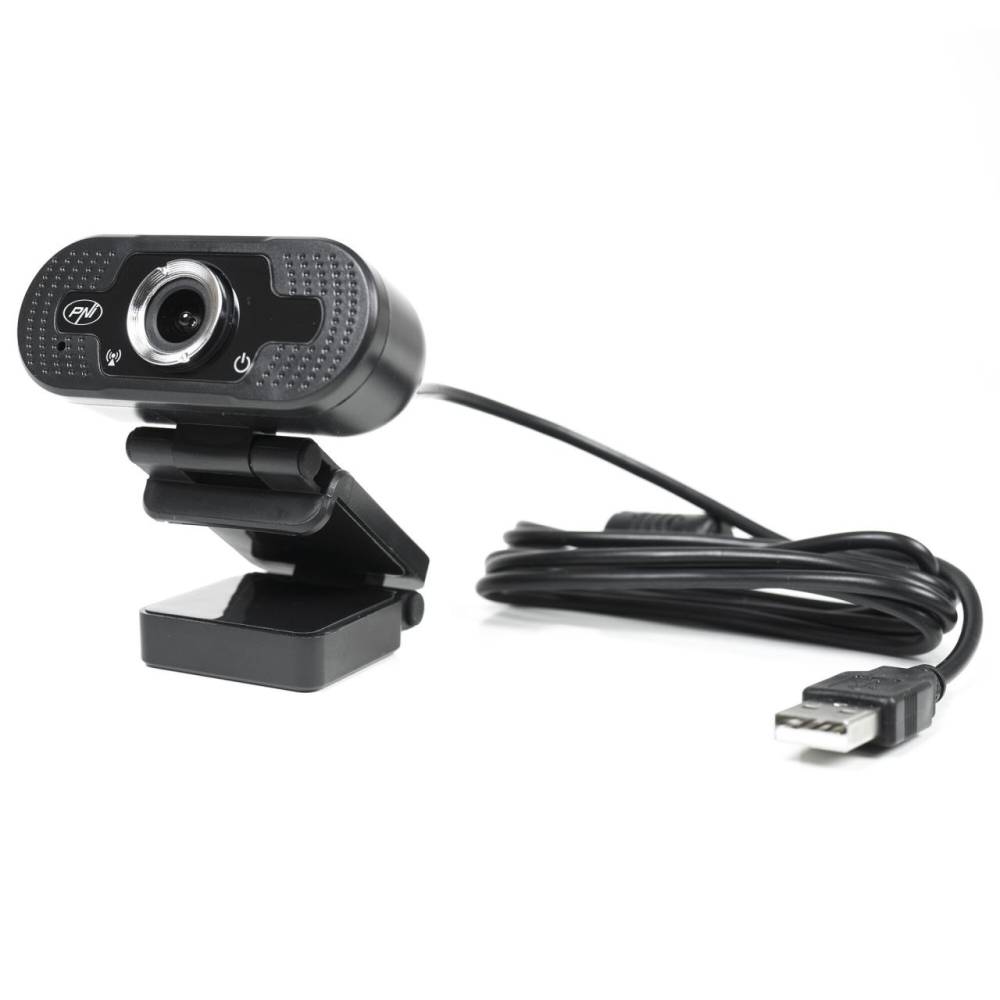 Camera Web PNI CW2860 Full HD 4MP, USB, clip-on, microfon incorporat, conectare PC/Laptop, corectie automata de culoare Camera Web PNI CW2860 Full HD 4MP, USB, clip-on, microfon incorporat, conectare PC/Laptop, corectie automata de culoare
