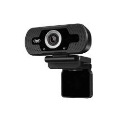 Camera Web PNI CW2860 Full HD 4MP, USB, clip-on, microfon incorporat, conectare PC/Laptop, corectie automata de culoare