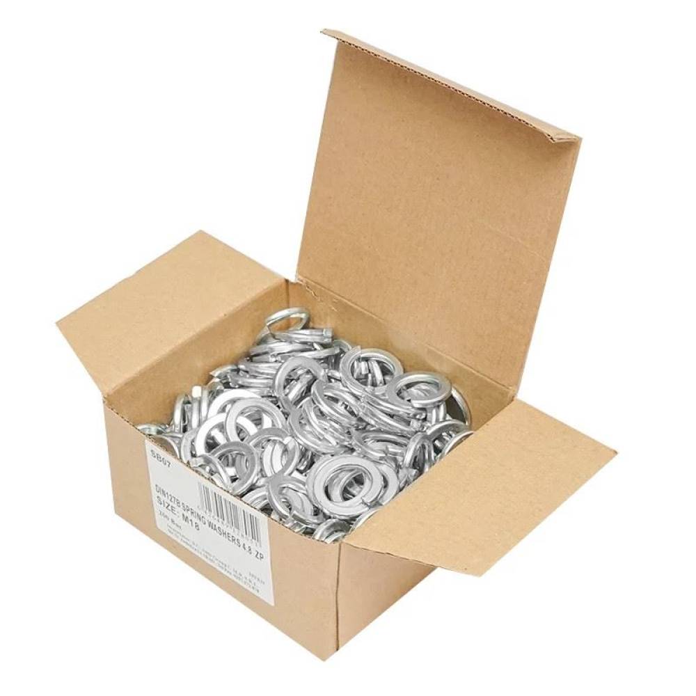 Saiba grover elastica, M18, DIN127B, 200 bucati, SB07 Saiba grover elastica, M18, DIN127B, 200 bucati, SB07