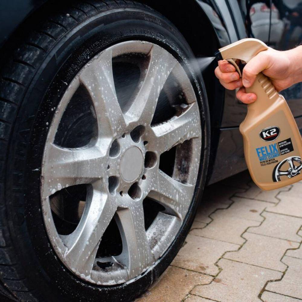 Solutie curat lustruit jenti aliaj cu pulverizator 750ml, FELIX K167M K2 