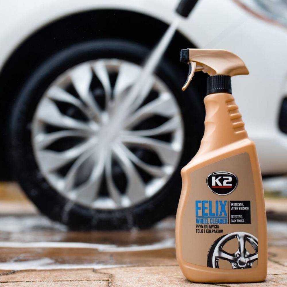 Solutie curat lustruit jenti aliaj cu pulverizator 750ml, FELIX K167M K2 
