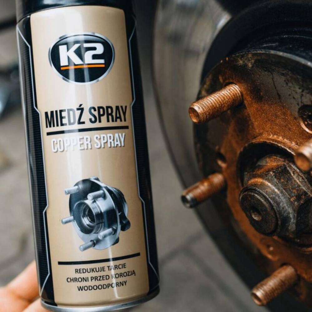 Spray vaselina pe baza de Cupru, 400ml, Copper Grease Hi-Temp 1100grade, W122 K2