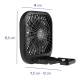 Ventilator cu USB, birou sau auto cu prindere tetiera 524.20 Alca