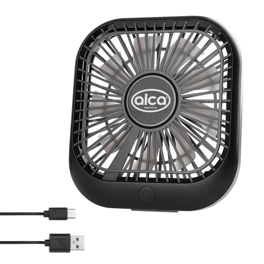Ventilator cu USB, birou sau auto cu prindere tetiera 524.20 Alca