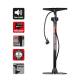 Pompa aer manuala cu manometru, AeroStar Black 10bar 216.30 Heyner