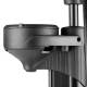 Pompa aer manuala cu manometru, AeroStar Black 10bar 216.30 Heyner