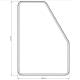 Lampa stop 146x210, 6 functii, mufa 6 pini, stanga, FT-277 L Bajonet 6 pini Fristom