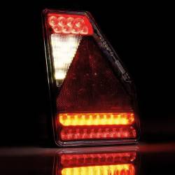 Lampa stop 146x210, 6 functii, mufa 6 pini, dreapta, FT-277 P Bajonet 6 pini Fristom