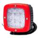 Proiector lucru 100x100, LED, aluminiu, 4100lm, 38W, Spot, rama rosie, FT-361 Fristom