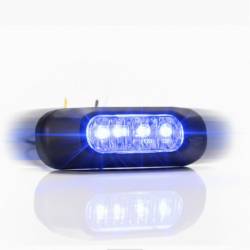Proiector stroboscopic cu LED, albastru, 84x28, FT-210N Fristom