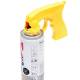Maner pistol pulverizare pentru tub spray vopsea, galben, FOXGUNY