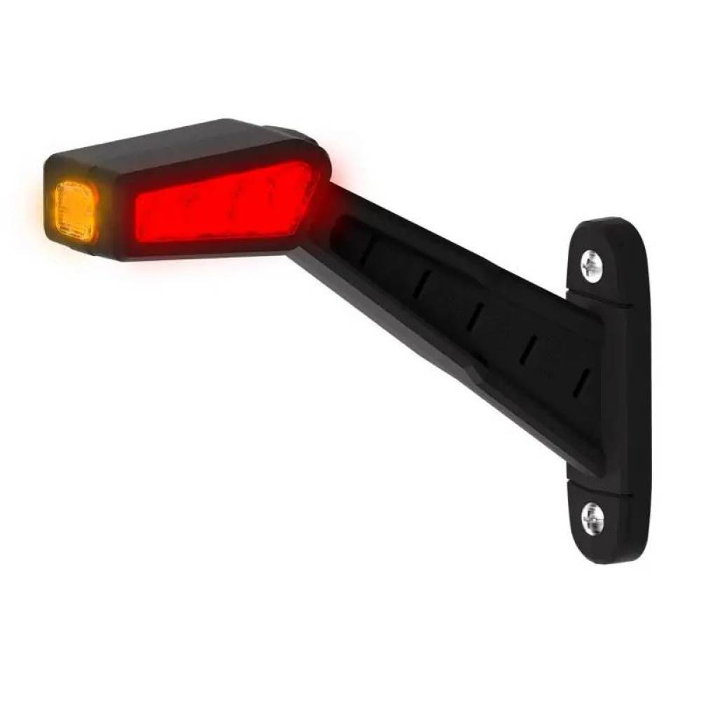 Lampa gabarit brat 190mm, LED, oblic la 45°, 3 functii, dreapta, FT-146 P Fristom