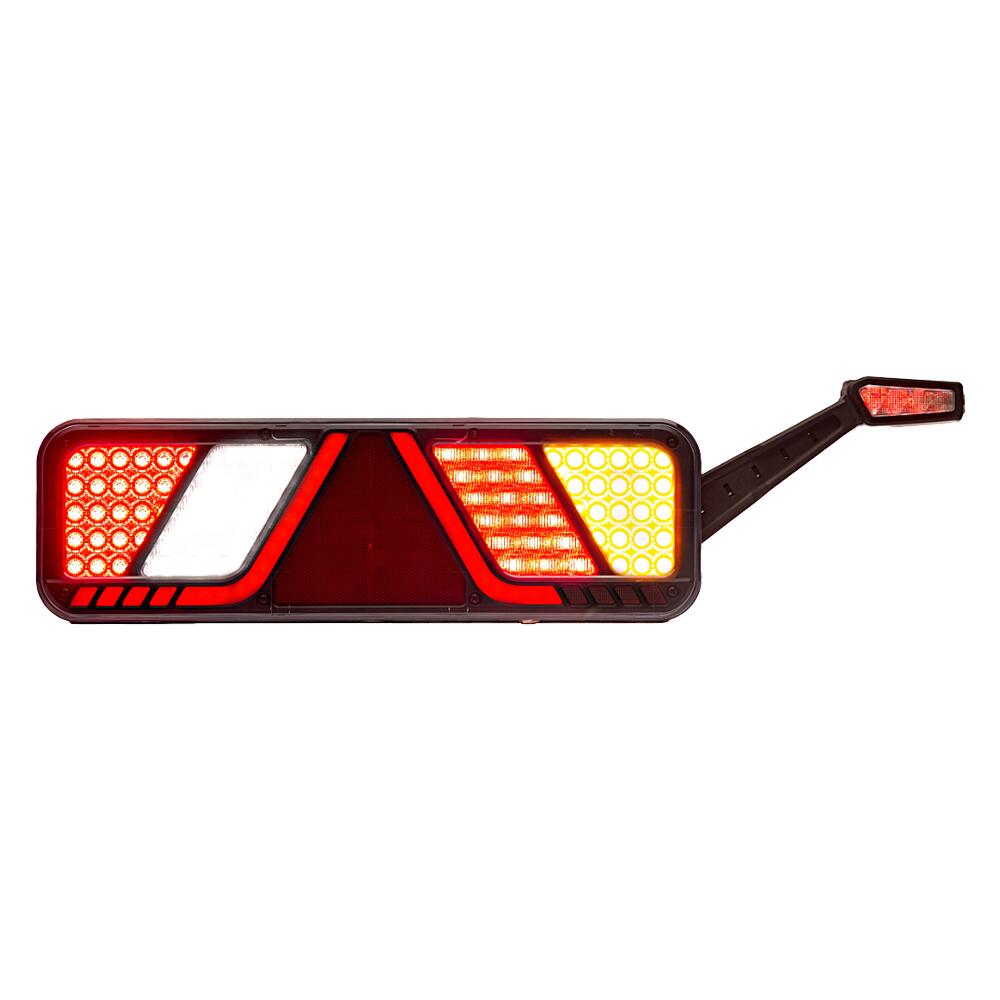 Lampa gabarit brat 190mm, LED, oblic la 45°, 3 functii, dreapta, FT-146 P Fristom