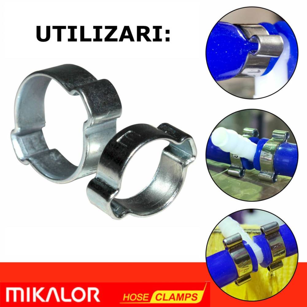 Colier 2 urechi TwoEar 7-9, set punga 10 bucati, Mikalor 03012110