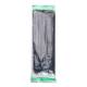 Set 100 coliere plastic 390x4.8mm, negre, 300028N damesa
