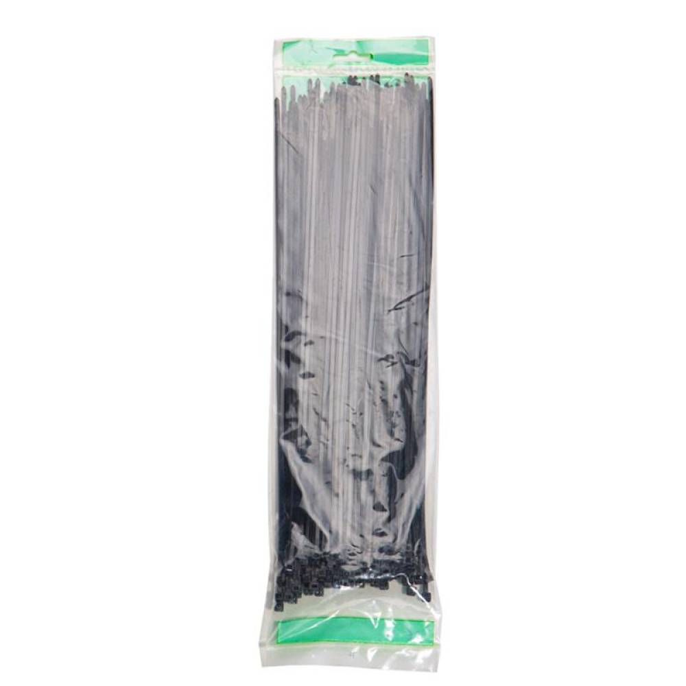Set 100 coliere plastic 370x3.6mm, negre, 3000017N Cofil