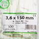 Set 100 coliere plastic 150x3.6mm, albe, 300012B Cofil Set 100 coliere plastic 150x3.6mm, albe, 300012B Cofil
