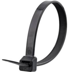 Coliere plastic 530x4.8mm, negre, punga 100 bucati, COFIL0300031N