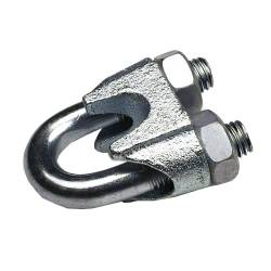 Brida galvanizata DIN741, pentru cablu fi6, M6, 09520036 UNIQ