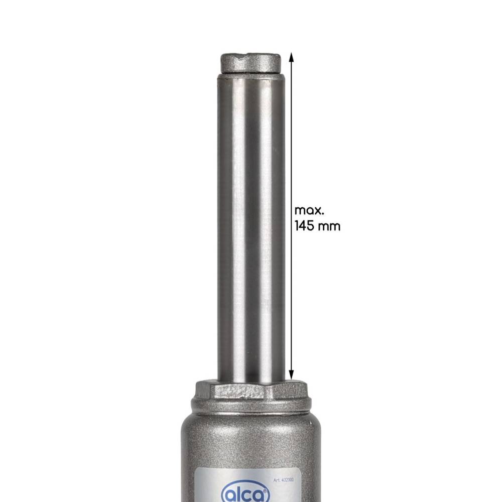 Cric hidraulic 5T, 19.7-38.2cm TUV-Germania, cutie transport, 432.050 Alca
