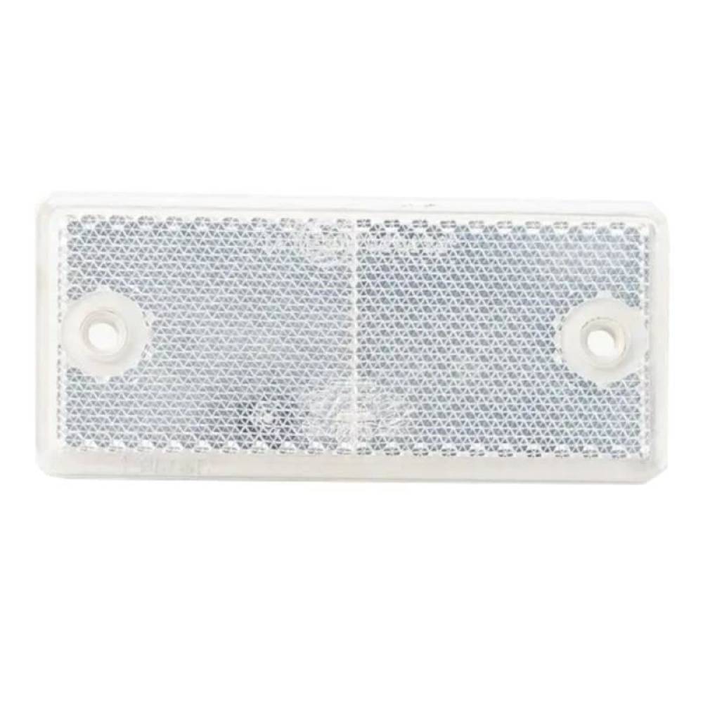 Catadipotru dreptunghiular, adeziv+gaura, alb, 94x44, DOB-042 A B Fristom