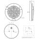 Lampa stop fi152, LED, 3 functii, prindere 2 suruburi, W131 980/I Was Lampa stop fi152, LED, 3 functii, prindere 2 suruburi, W131 980/I Was