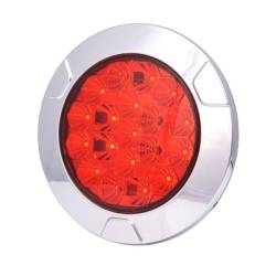 Lampa ceata fi152, LED, 12-24V, prindere 2 suruburi, cablu 2m, W141 1082/I Was