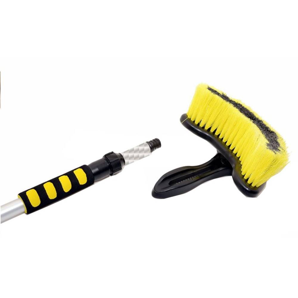 Perie spalat telescopica 105-170cm, cu robinet, perie semicirculara, 4051 Automax