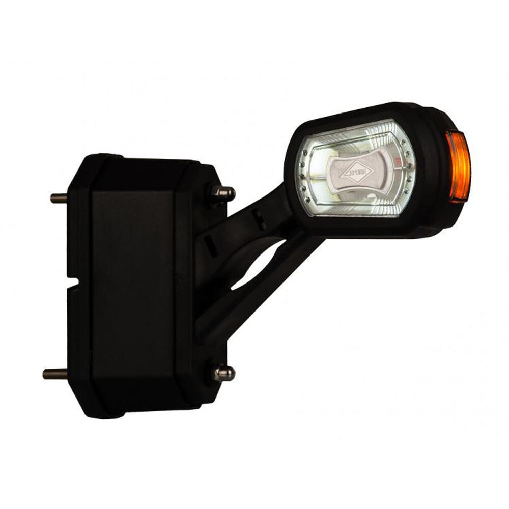 Lampa gabarit brat 129mm, LED, oblica la 45 grade, senzor mers inapoi, dreapta, HOR101, LDCC2725 Horpol