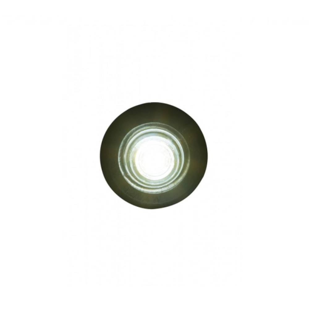 Lampa gabarit rotunda fi28, LED, incastrabila, alba, LD2631 Horpol