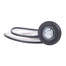 Lampa gabarit rotunda fi28, LED, incastrabila, alba, LD2631 Horpol