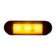 Proiector stroboscopic, LED, girofar grila,12-24V, 96x28, galben, LDO 2675 Horpol